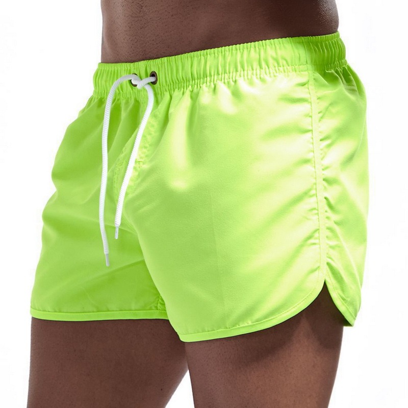 10 Colors Men's Shorts Quick-drying Movement Surfing Breechcloth Swimwear Summer Running Short Pants Man Swimming Trunk Scanties