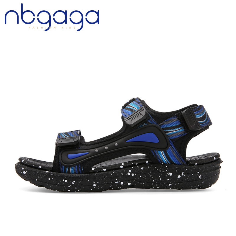 Kids Sandals Summer Breathable Children's Non-slip Wear-resistant  Shoes Fabric Mesh Footwear