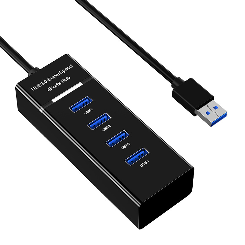 USB 3.0 High Speed 4 Ports HUB Multi Splitter Expander Computer Accessories For Macbook Air Pro Laptop PC Printer Mobile Phones