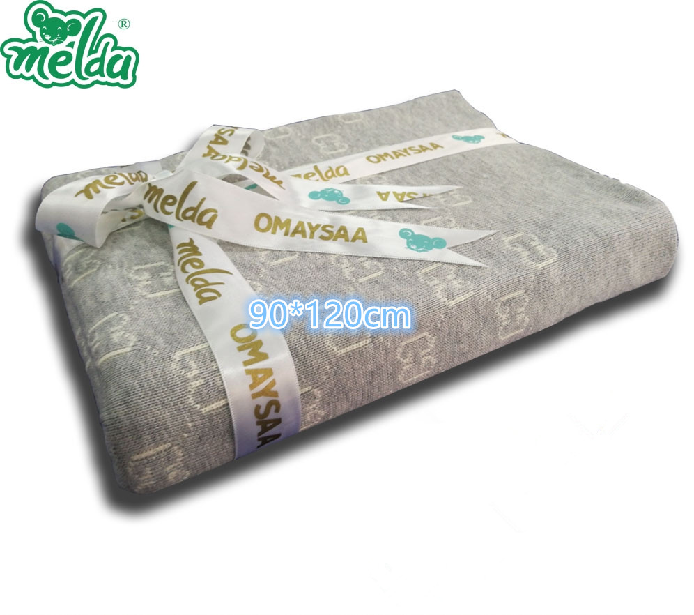 Baby Blanket Newborn Cotton Super Soft Double-sided For Children’s Lunch Break Blanket Air Conditioning Blanket Size 90*120cm