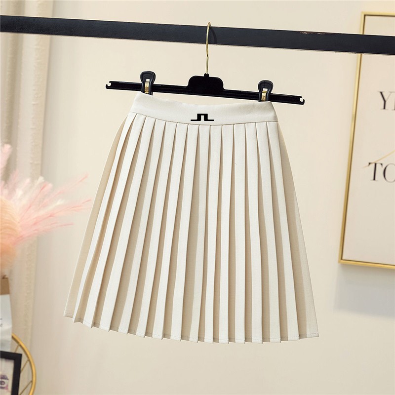 Golf Short Skirt Women Sports Tennis Skirt Quick Drying Summer High Waist Stretch Pleated Skirt Safety Pants Golf Wear Ladies