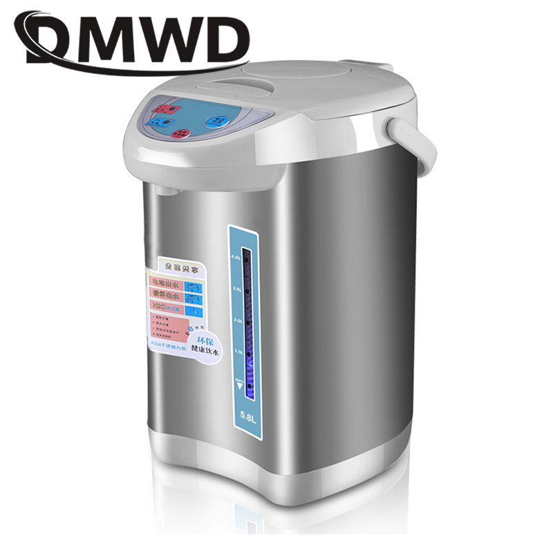 110V/220V Electric Thermo Pot Kettle Air Pressure Heating Water Boiler 4.8L/5.8L Bottle Thermal Insulation Dispenser Heater