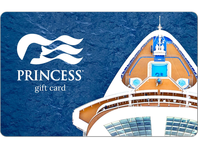 Princess Cruises $100 Gift Card (Email Delivery)
