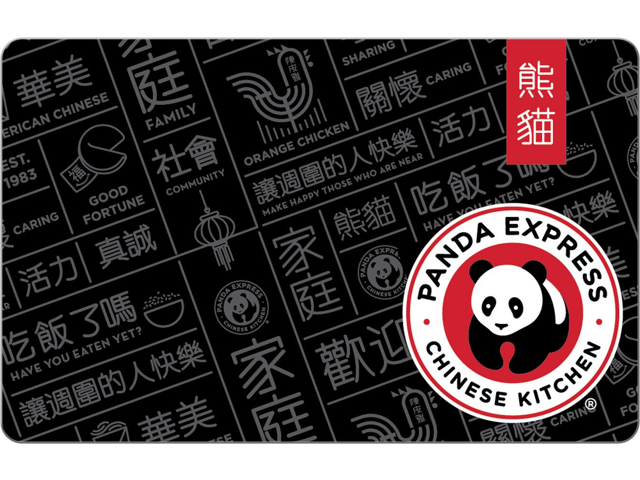 Panda Express $50 Gift Card (Email Delivery)