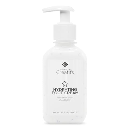 Hydrating Foot Cream for Dry Cracked Heels and Feet, 8.5 fl. oz., Deep Moisturizing Seaweed Extract and Shea Butter, Restores Soft Supple Skin (8.5 Fl Oz (Pack of 1))