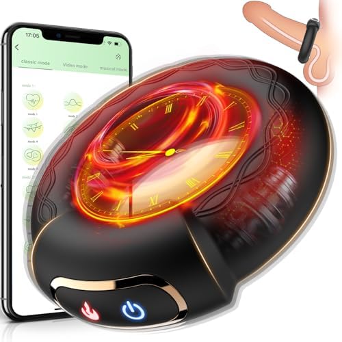 Vibrating Cock Ring, 9 Vibrations with Heating Penis Ring Vibrator Sex Toys for Men, Adult Toys Vibrating Penis Ring Male Sex Toys, Cock Ring Vibrator Couples Sex Toys, Adult Sex Toys & Games