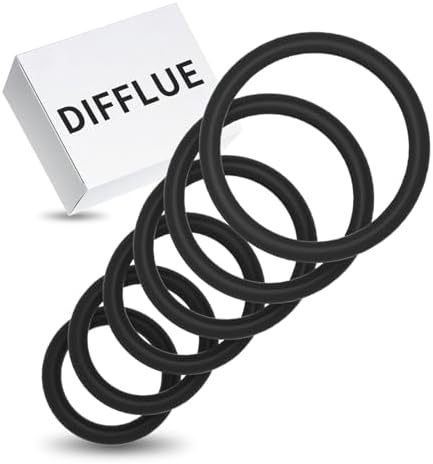 Silicone Cock Penis Rings Set with 6 Different Sizes for Erection Enhancing, Long Lasting Stronger Strechy Adult Sex Toys for Men or Couple