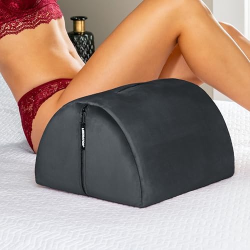 Liberator Bonbon Sex Toy Mount - Microvelvet Black, (13883)