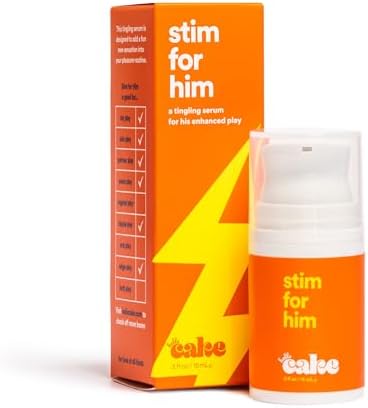 Hello Cake Stim for Him, Stimulating Arousal Gel for Men, Sexual Enhancer, Arousal Gel, Sex Enhancements for Male Sensation Gel, Tingling Sexual Enhancement for Penis Pleasure (0.5 Fl. Oz.)
