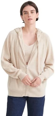 Women's Signature Cashmere Zip Up Hoodie