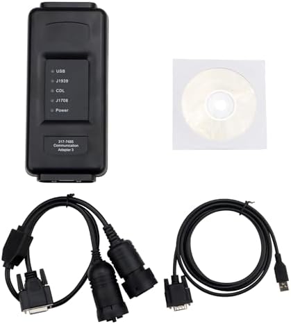 478-0235 538-5051 ET4 Communication Adapter 3 Tool ET-4 IV Diagnostic Adapter 2019C Version for CAT Heavy Equipment with 6 & 9&14 Pins Cable