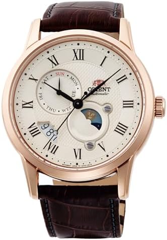 Orient Stainless Steel Japanese Automatic/Hand Winding Watch with Sapphire Crystal Model: RA-AK00