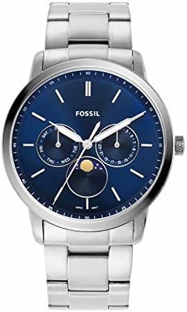 Fossil Neutra Men's Chronograph Watch with Stainless Steel Bracelet or Genuine Leather Band