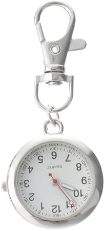 1pc Casual Pocket Watch Nurse Watch Clip On Watch Portable Nursing Pocket Watch Delicate Hanging Watch Nurse Fob Watch