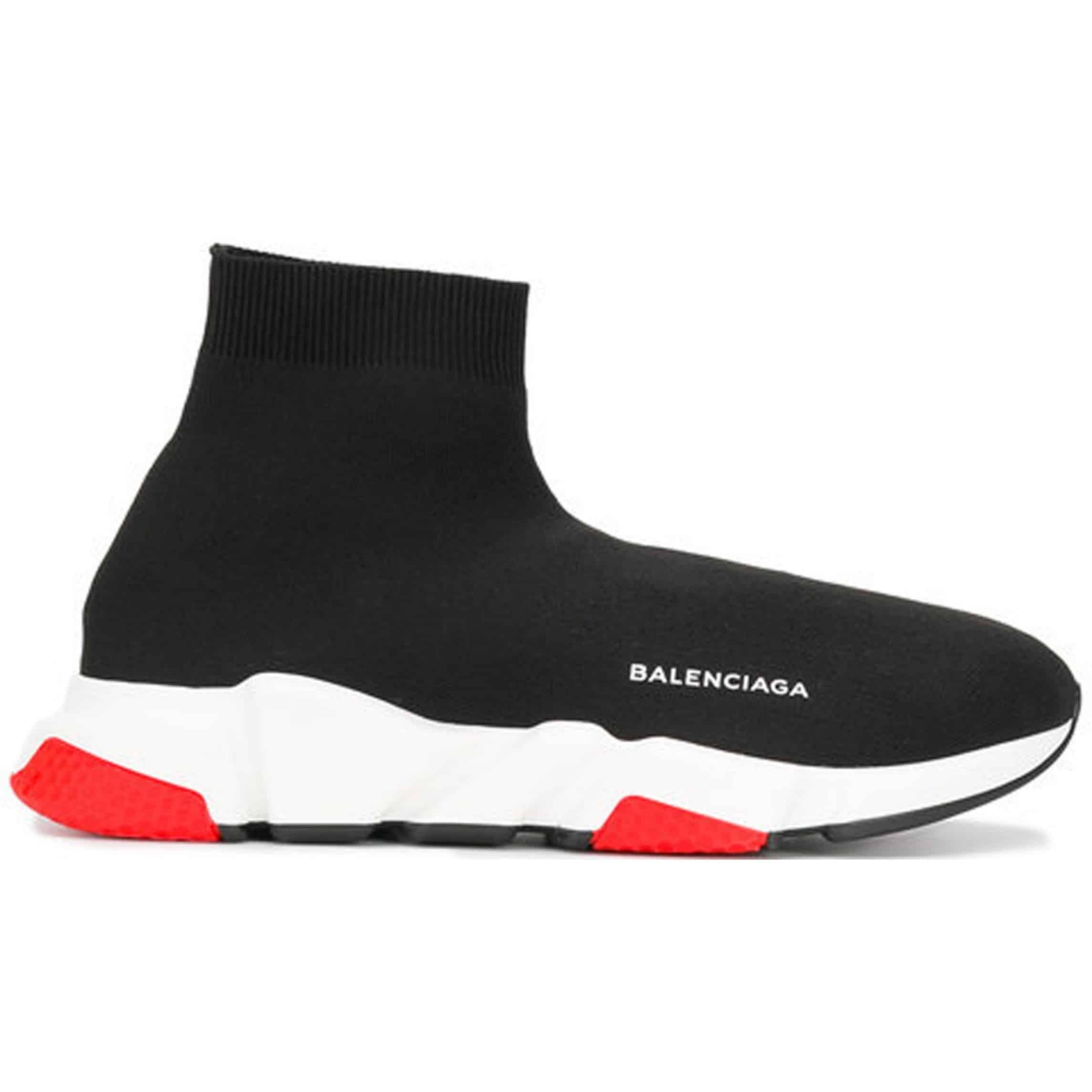 BALENCIAGA SPEED TRAINER BLACK RED – BB9