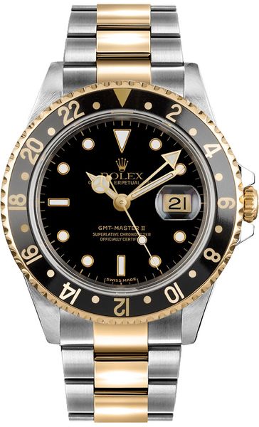 Rolex GMT-Master II Black Dial Men’s Watch 16713LN